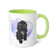 Puppy Love Accent Mugs, 11oz