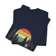 Retro Disc Golf Unisex Heavy Cotton Tee