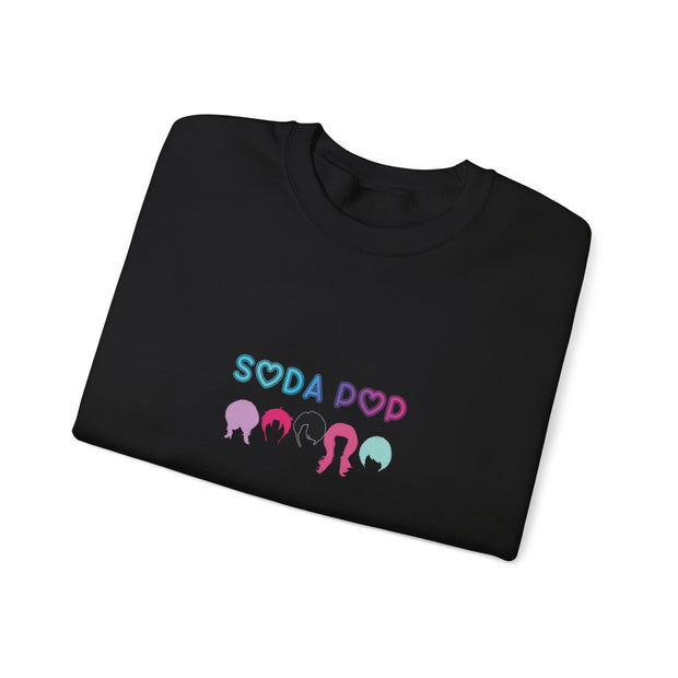 Colorful Soda Pop Sweatshirt - Unisex Cozy Pullover for Casual Wear, Gifts for Soda Lovers, Trendy Graphic Crewneck, Fun & Funky Apparel