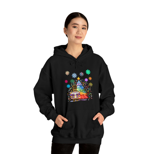 Gnome Nutcracker Unisex Heavy Blend™ Hooded Sweatshirt