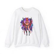 Anime Female Demon Unisex Heavy Blend™ Crewneck Sweatshirt