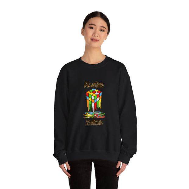 Rubik Cube Unisex Heavy Blend™ Crewneck Sweatshirt