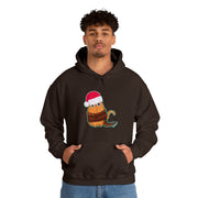 Christmas cat Unisex Heavy Blend™ Hooded Sweatshirt