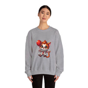 Horror Movie Cats Unisex Heavy Blend™ Crewneck Sweatshirt