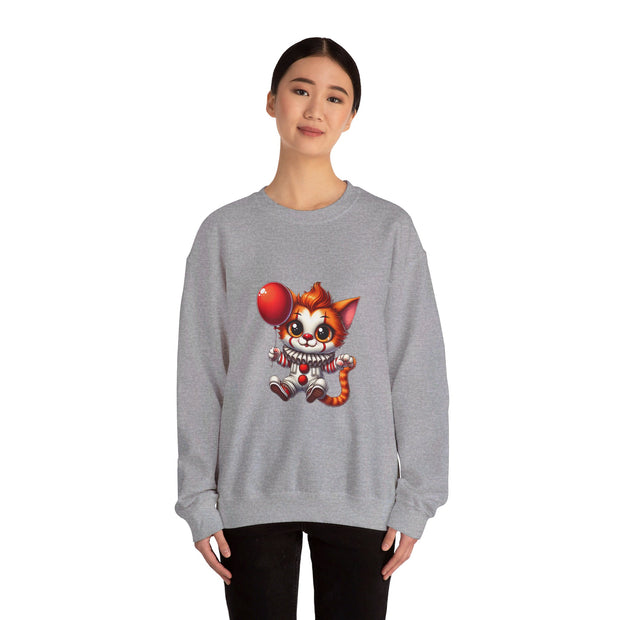 Horror Movie Cats Unisex Heavy Blend™ Crewneck Sweatshirt