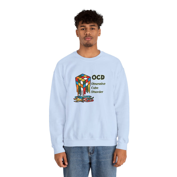 Rubik Cube Unisex Heavy Blend™ Crewneck Sweatshirt
