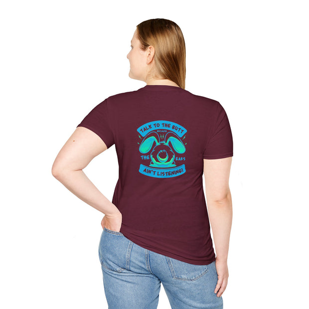 Talk to the Butt Unisex Softstyle T-Shirt