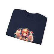 Graffiti Anime Girls Unisex Heavy Blend™ Crewneck Sweatshirt