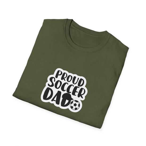 Proud Soccer Dad Unisex Softstyle T-Shirt
