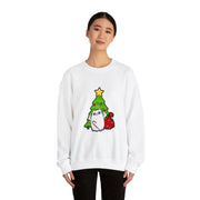 Christmas cat Unisex Heavy Blend™ Crewneck Sweatshirt