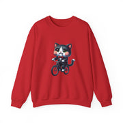 Horror Movie Cats Unisex Heavy Blend™ Crewneck Sweatshirt
