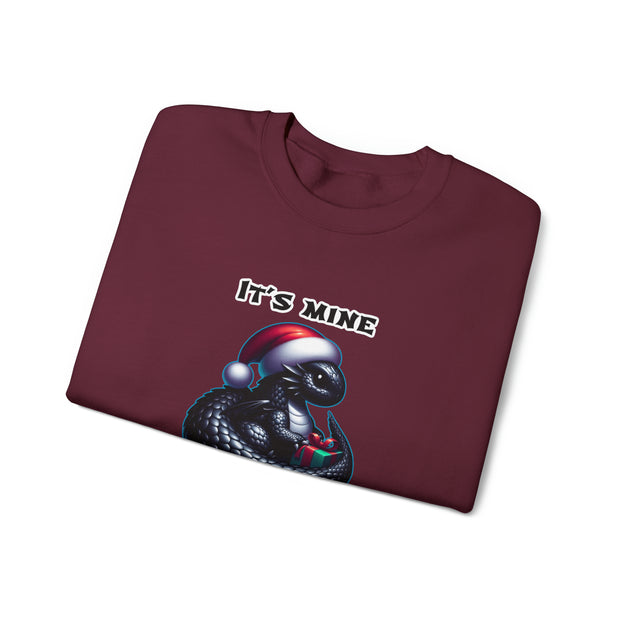 Christmas Dragon Unisex Heavy Blend™ Crewneck Sweatshirt