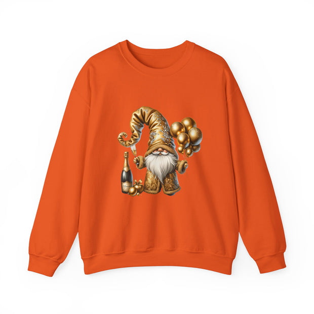 New Year Gnome Unisex Heavy Blend™ Crewneck Sweatshirt