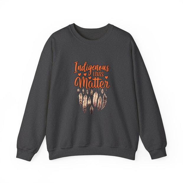 Indigenous Lives Matter Unisex Heavy Blend™ Crewneck Sweatshirt
