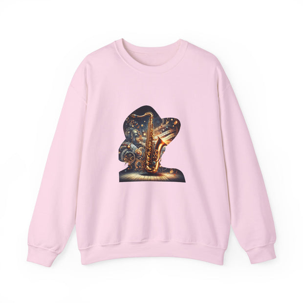 Saxophone Unisex Heavy Blend™ Crewneck Sweatshirt