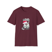 Christmas cat Unisex Softstyle T-Shirt