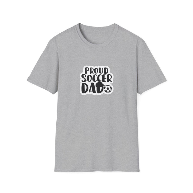 Proud Soccer Dad Unisex Softstyle T-Shirt