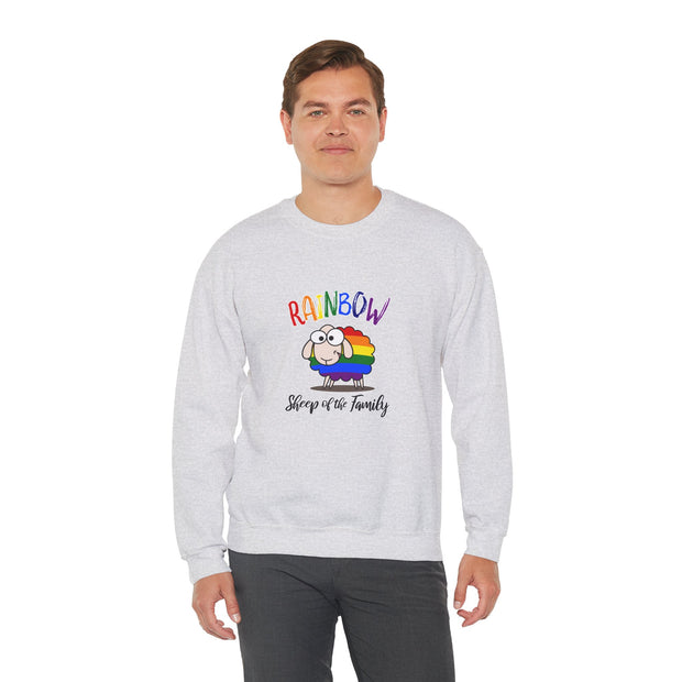 Rainbow Sheep Unisex Heavy Blend™ Crewneck Sweatshirt