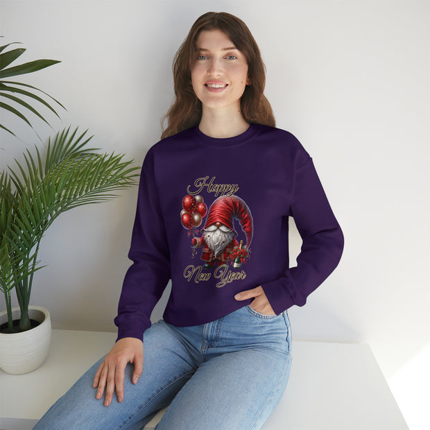 Gnome New Year Unisex Heavy Blend™ Crewneck Sweatshirt