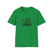 I Run on Coffee and Chaos Unisex Softstyle T-Shirt