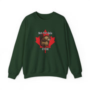 Sweatshirt Angry Beaver Canada Maple Leaf Unisex Heavy Blend Crewneck