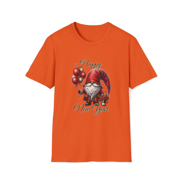 Gnome New Year Unisex Softstyle T-Shirt
