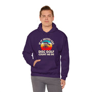 If it Involves Disc Golf Unisex Heavy Blend™ Hooded Sweatshirt