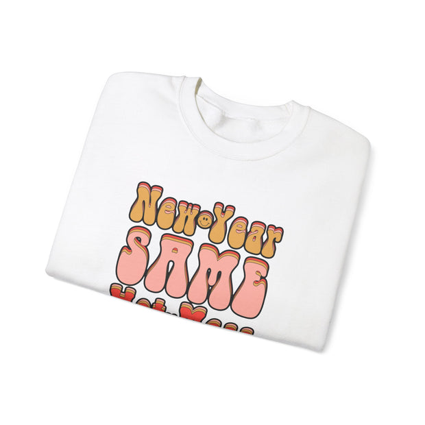 Same Hot Mess Unisex Heavy Blend™ Crewneck Sweatshirt