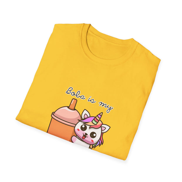 Unicorn Boba Unisex Softstyle T-Shirt