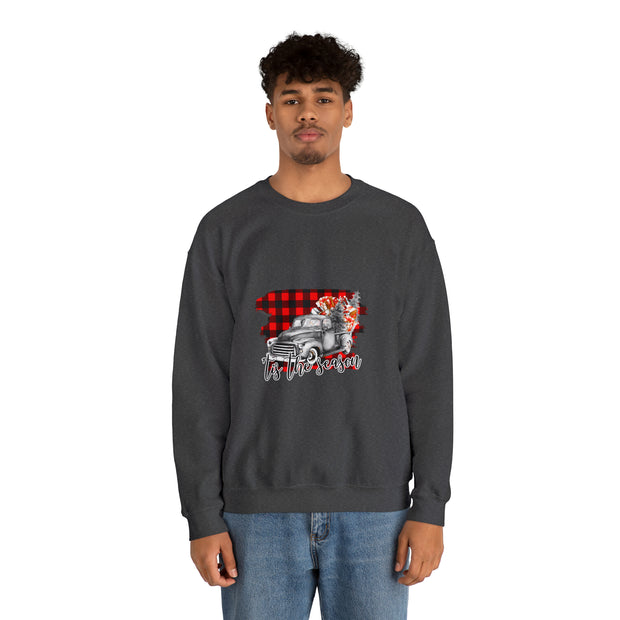 Christmas truck Unisex Heavy Blend™ Crewneck Sweatshirt