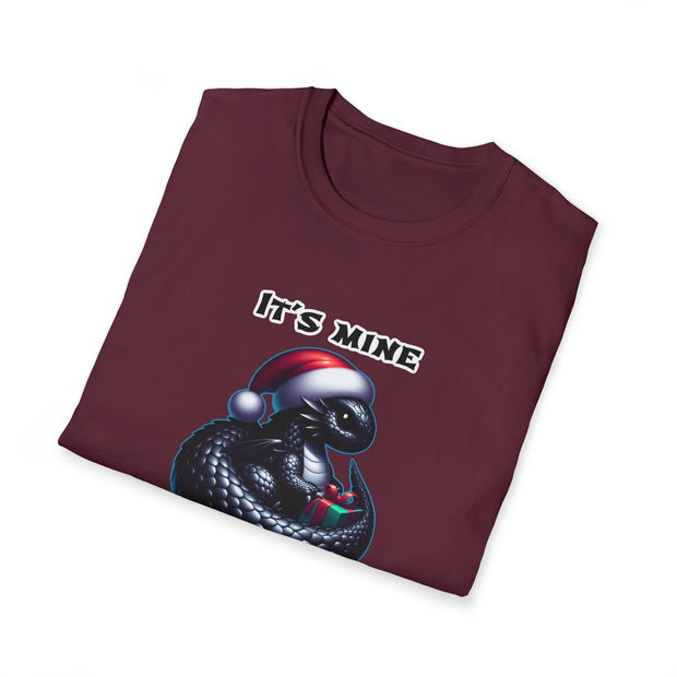 Christmas dragon Unisex Softstyle T-Shirt