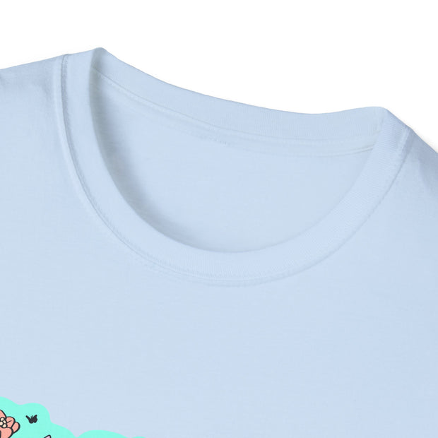 Grandma Flowers Unisex Softstyle T-Shirt