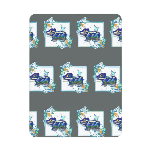 Nighttime bear Toddler Blanket
