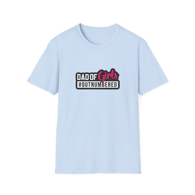 Dad of Girls Unisex Softstyle T-Shirt