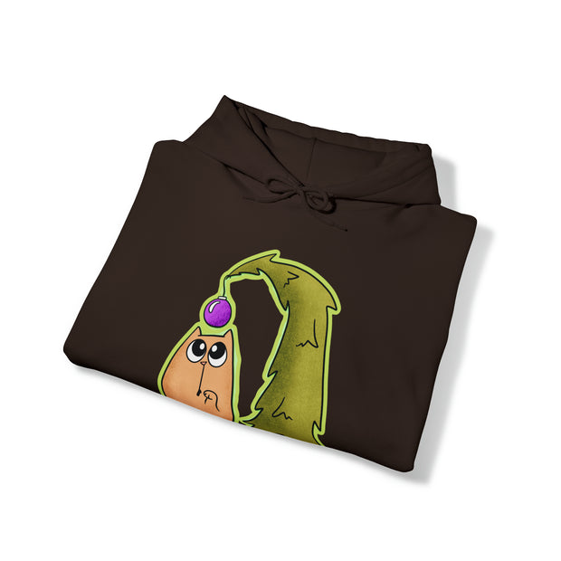 Christmas Cat Unisex Heavy Blend™ Hooded Sweatshirt