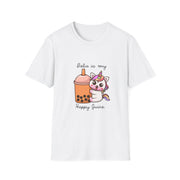 Unicorn Boba Unisex Softstyle T-Shirt