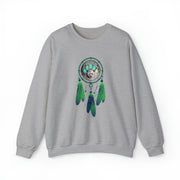 Bear Dream catcher Unisex Heavy Blend™ Crewneck Sweatshirt