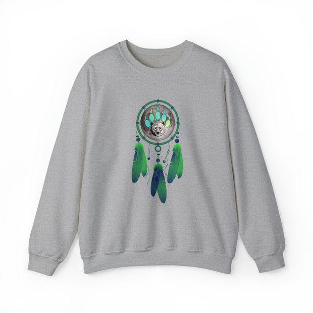 Bear Dream catcher Unisex Heavy Blend™ Crewneck Sweatshirt
