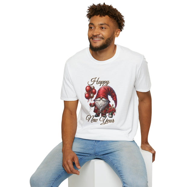 Gnome New Year Unisex Softstyle T-Shirt