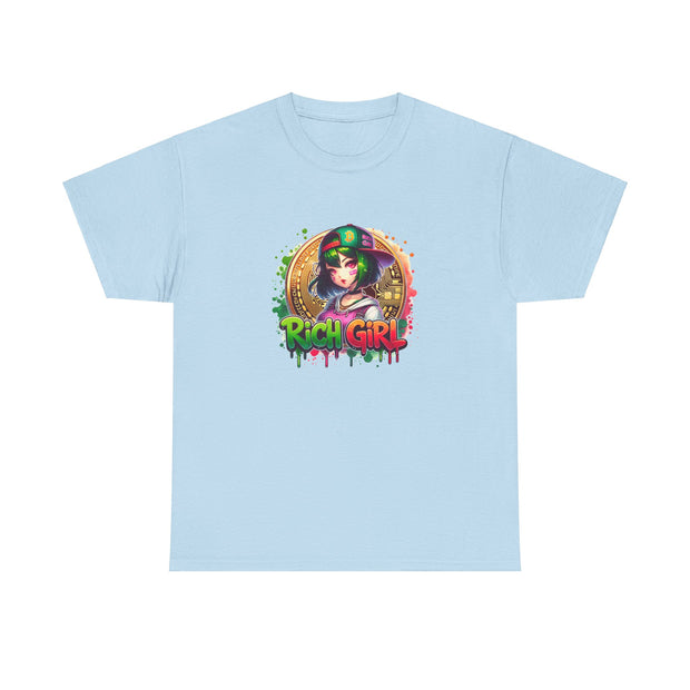 Graffiti Anime Girls Unisex Heavy Cotton Tee