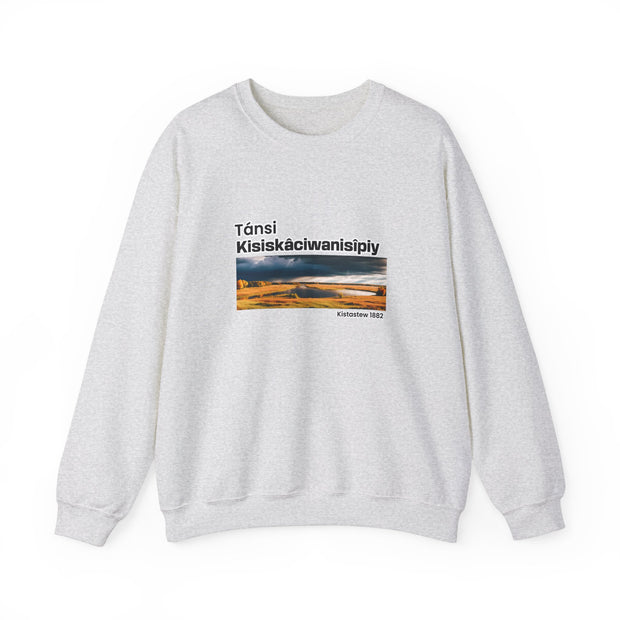Tánsi Cree Saskatchewan Unisex Heavy Blend™ Crewneck Sweatshirt