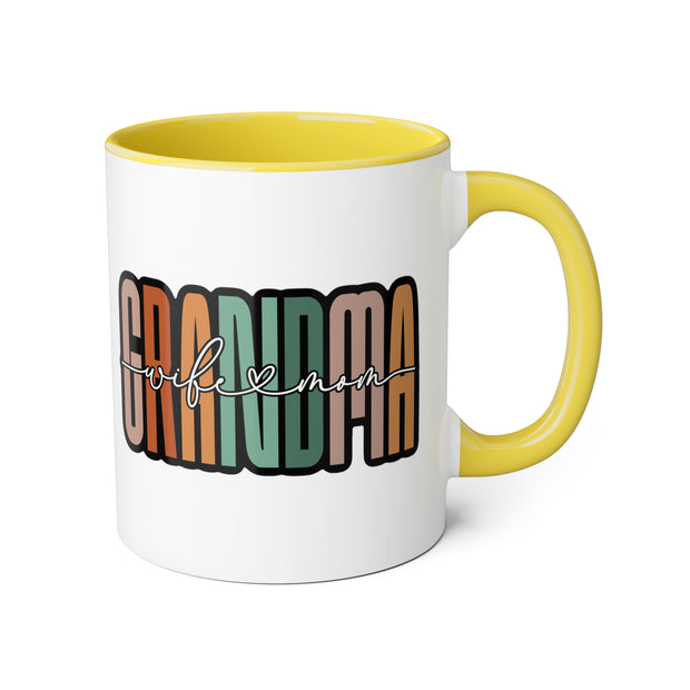 Grandma Accent Mugs, 11oz