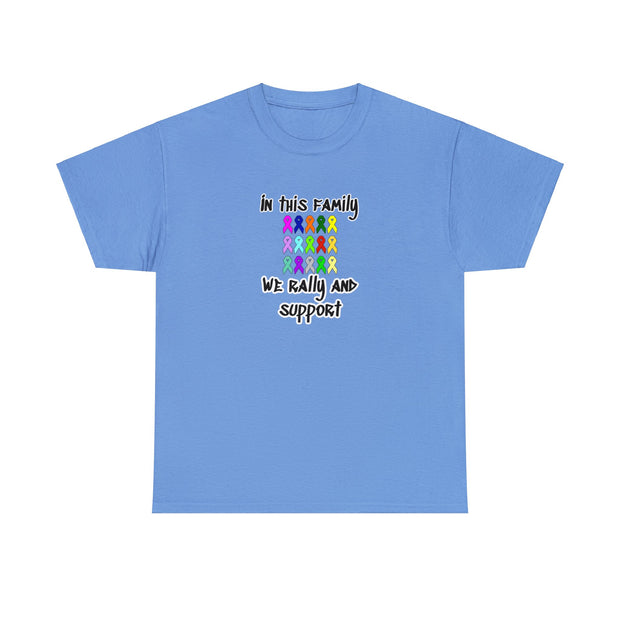 Cancer Support Unisex Heavy Cotton Tee