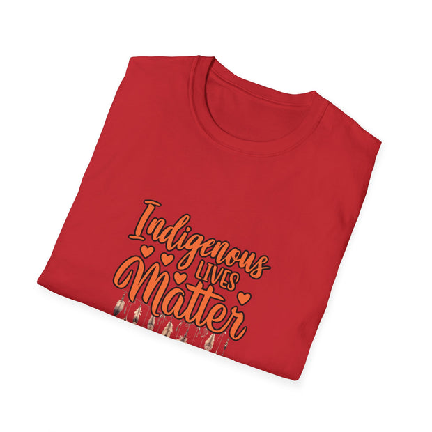 Indigenous Lives Matter Unisex Softstyle T-Shirt