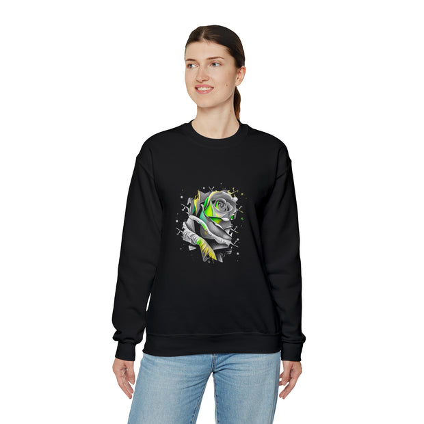 Rose Unisex Heavy Blend™ Crewneck Sweatshirt