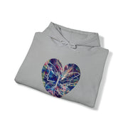 Heart Butterfly Unisex Heavy Blend™ Hooded Sweatshirt