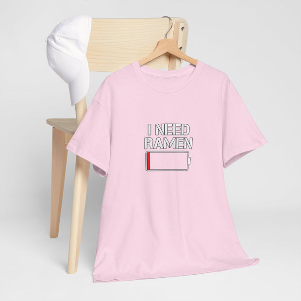 I Need Ramen Unisex Heavy Cotton Tee