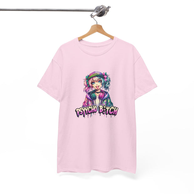 Graffiti Anime Girls Unisex Heavy Cotton Tee