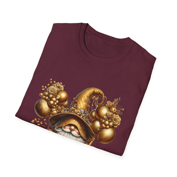 New Year Gnome Unisex Softstyle T-Shirt