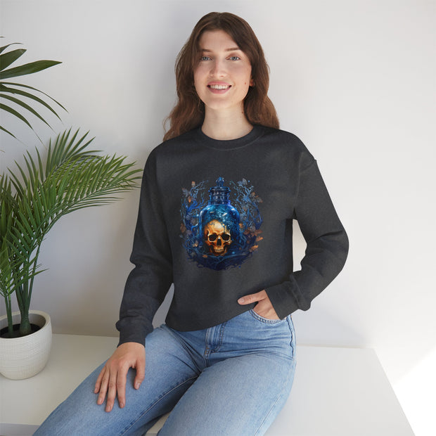 Bottled Skull Unisex Heavy Blend™ Crewneck Sweatshirt